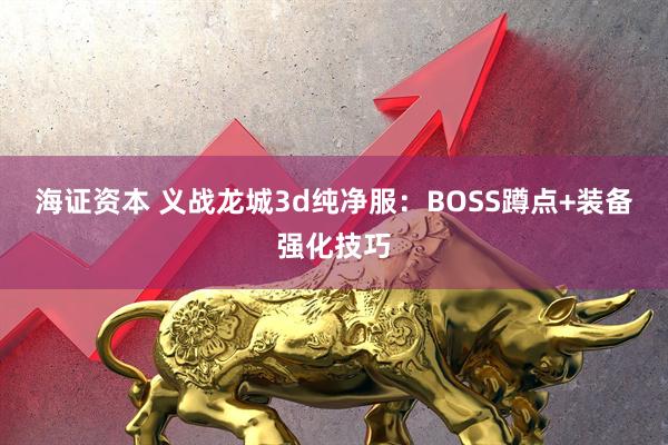 海证资本 义战龙城3d纯净服：BOSS蹲点+装备强化技巧